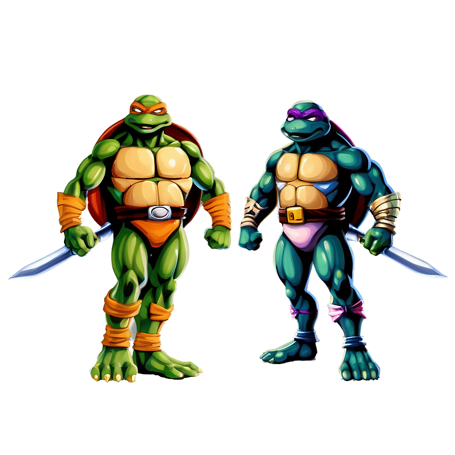 Tmnt Tournament Fighters Png Kgq PNG