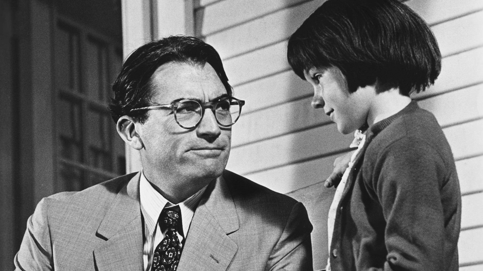 To Kill A Mockingbird Atticus And Scout Wallpaper