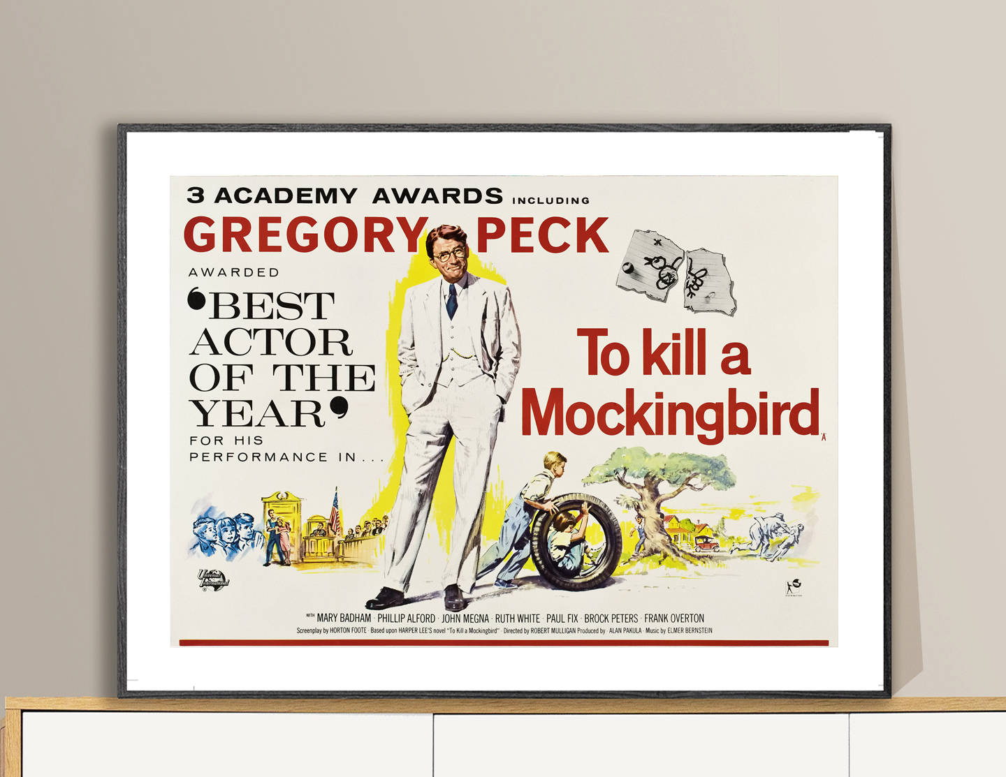 To Kill A Mockingbird Gregory Peck Background