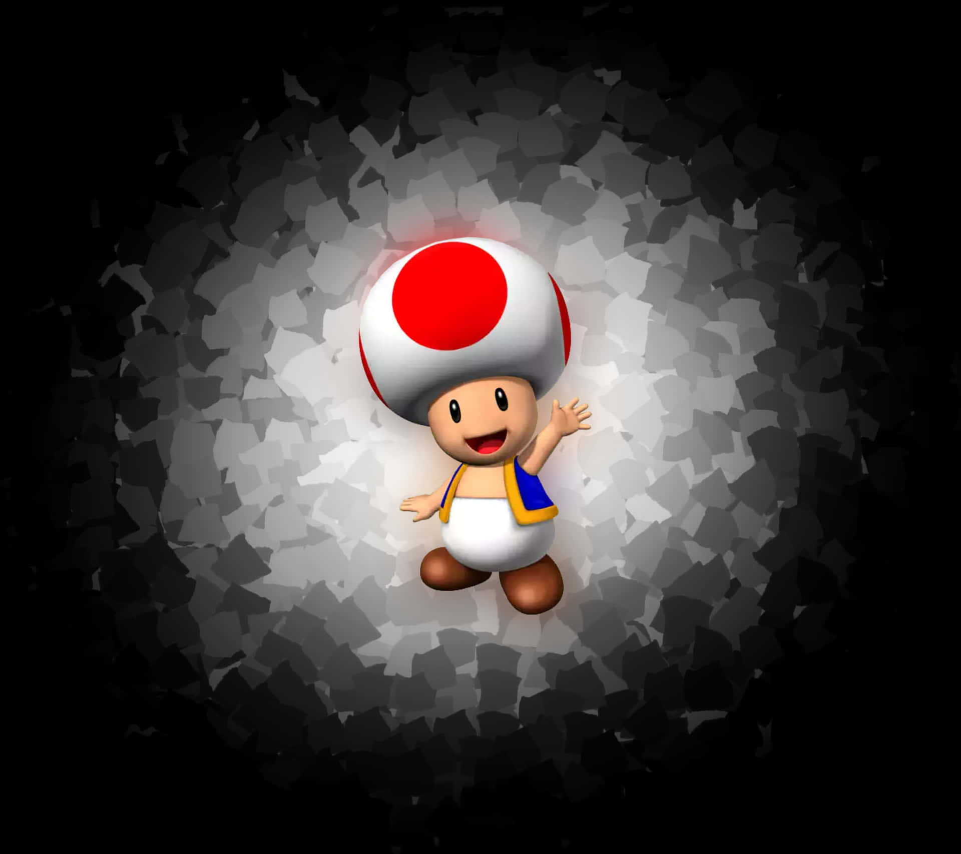 Toad on a branch Wallpaper