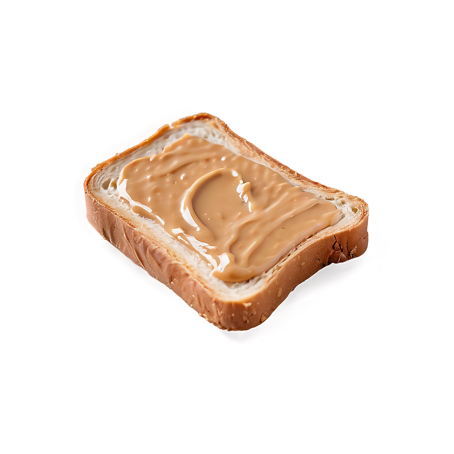 Toast With Peanut Butter Png Ufp92 PNG