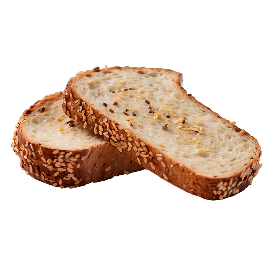 Toasted Sesame Bread Slice Png Tfa PNG