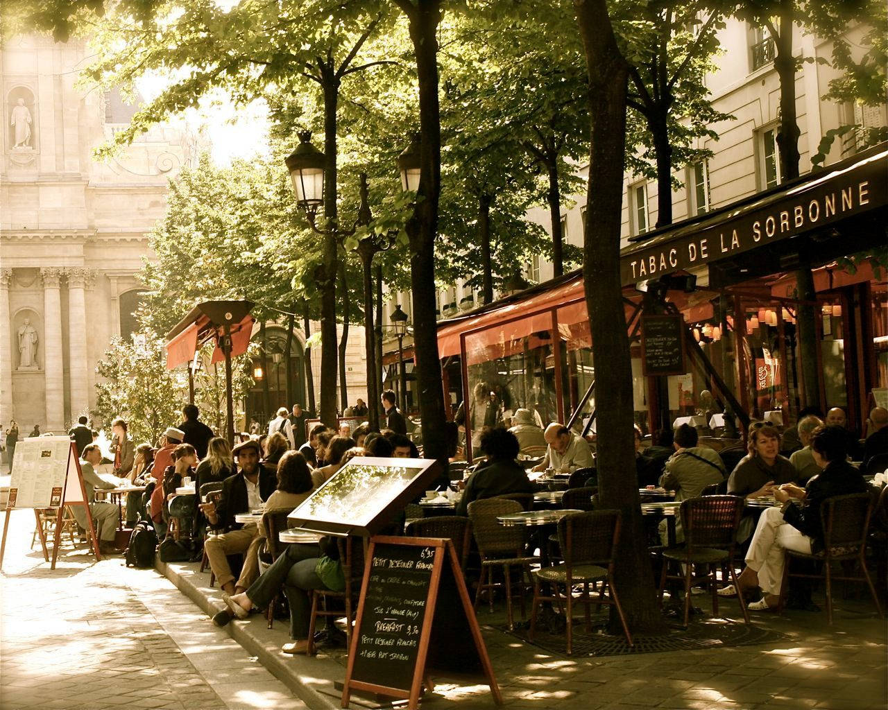 Tobacco Sorbonne Cafe Paris Picture