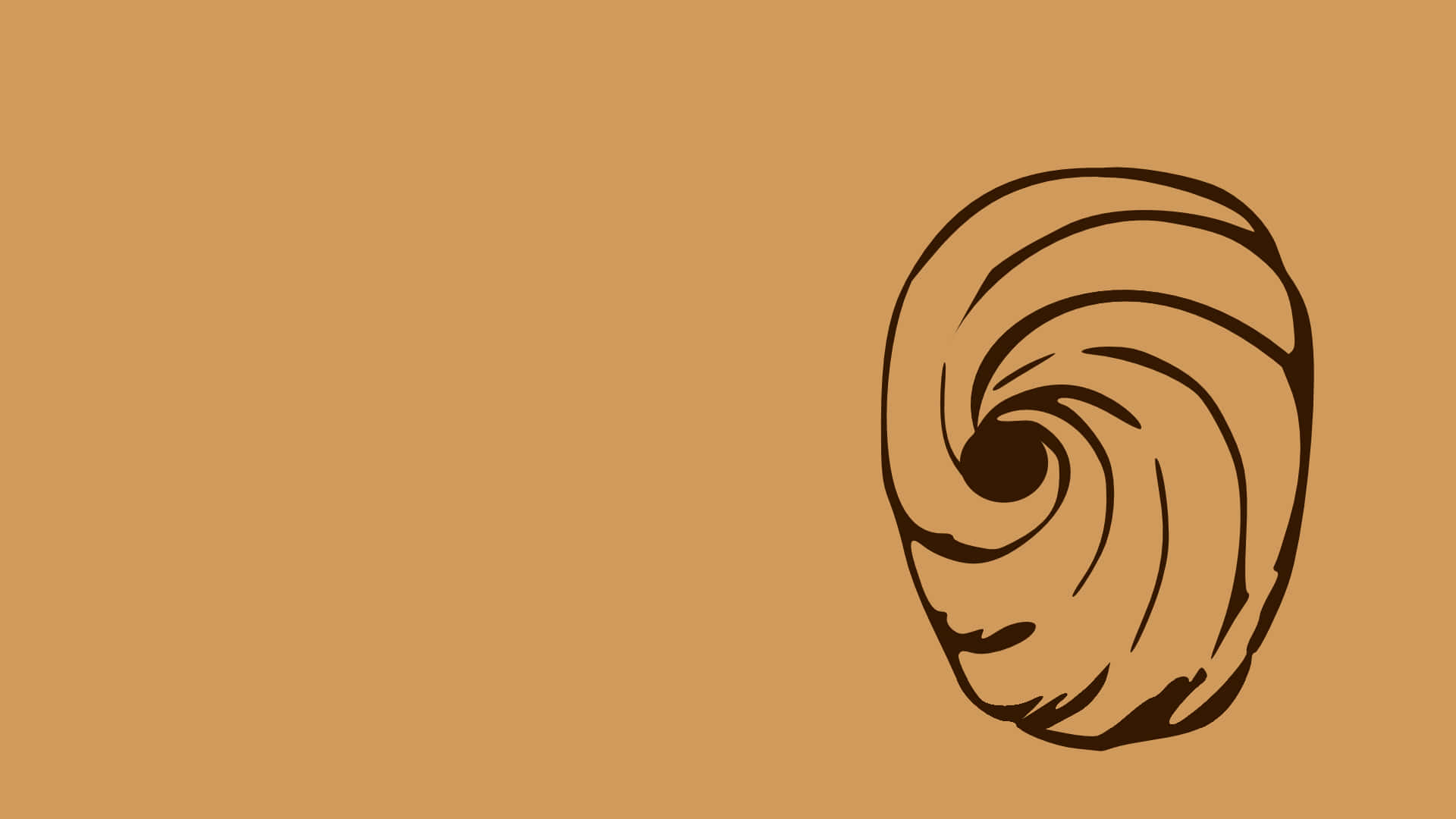 "A unique and stylish spin on an ancient Japanese mask, the Tobi Mask" Wallpaper