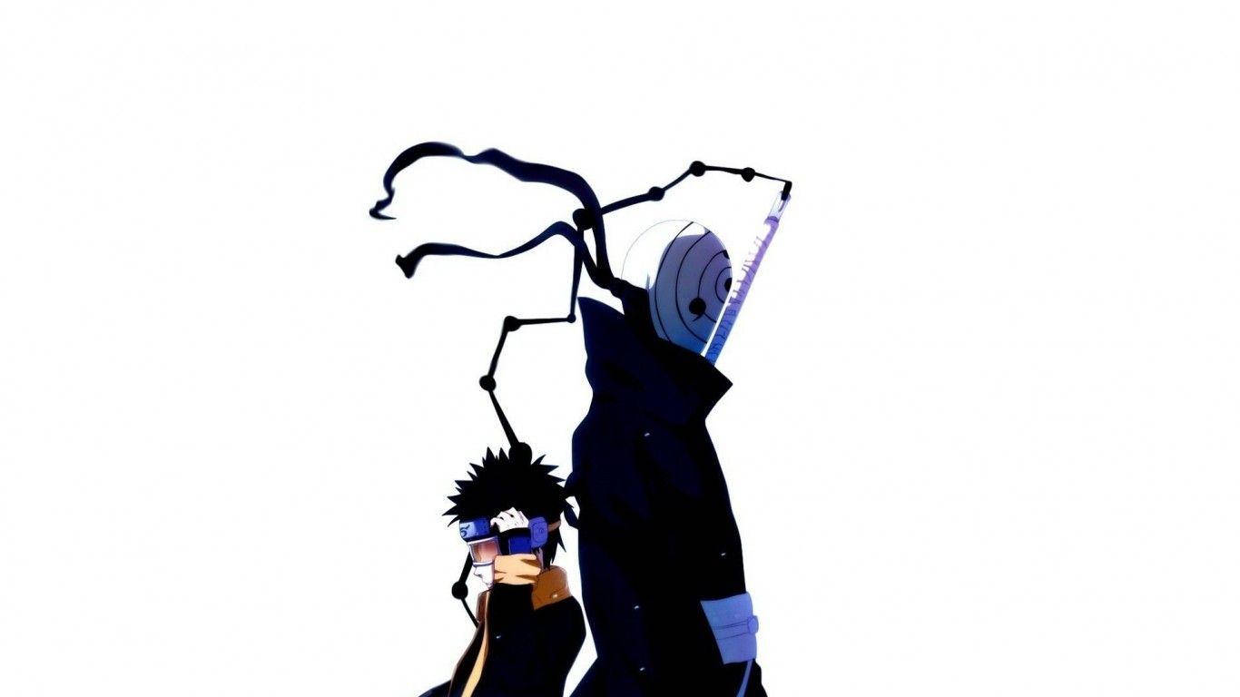 Tobi Naruto Back-to-back Young Obito