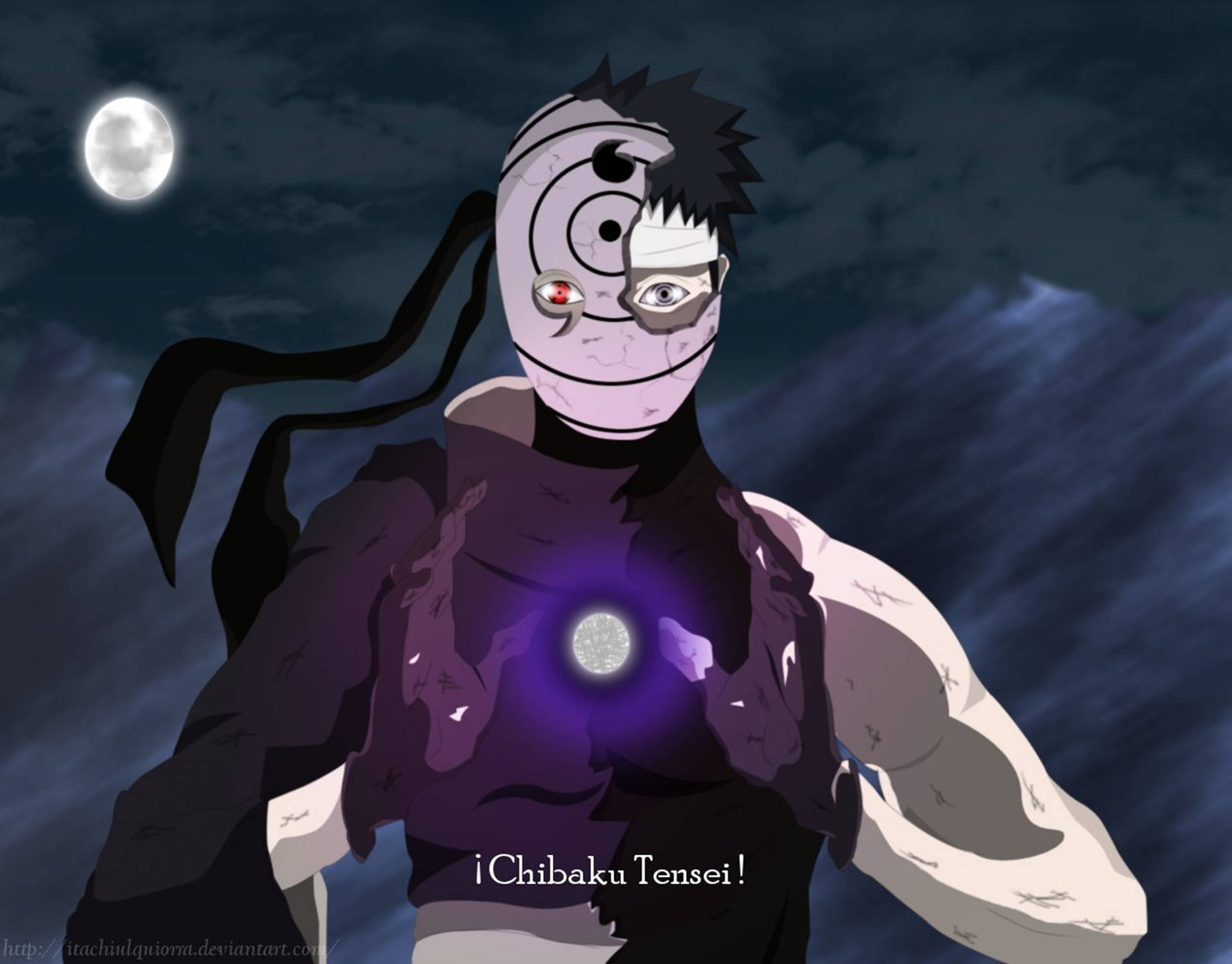 Tobi Naruto Cracked Mask