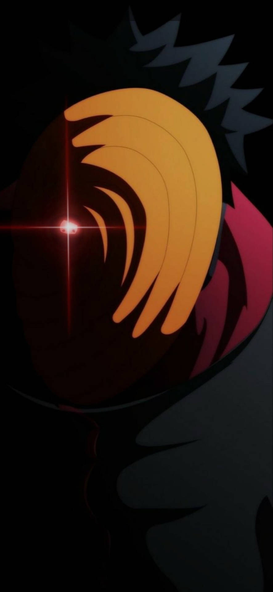 Tobi Naruto Glowing Eye