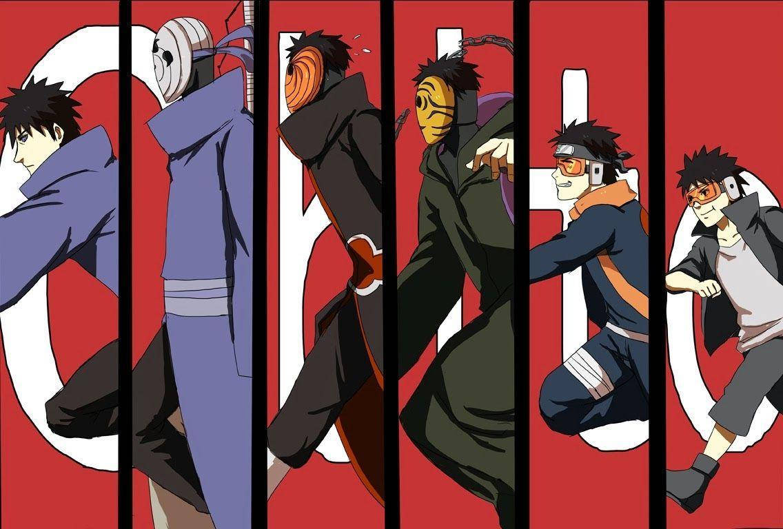 Tobi Naruto Obito Throughout The Years