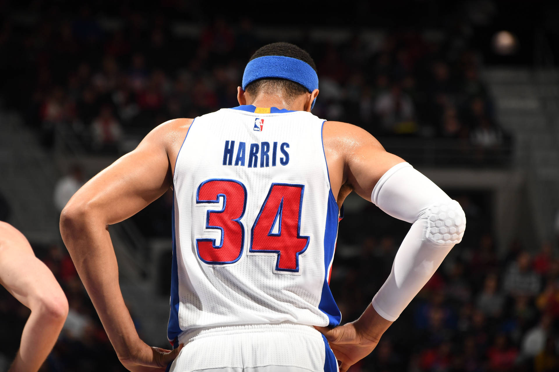 Tobias Harris Los Angeles Clippers Back Jersey Wallpaper