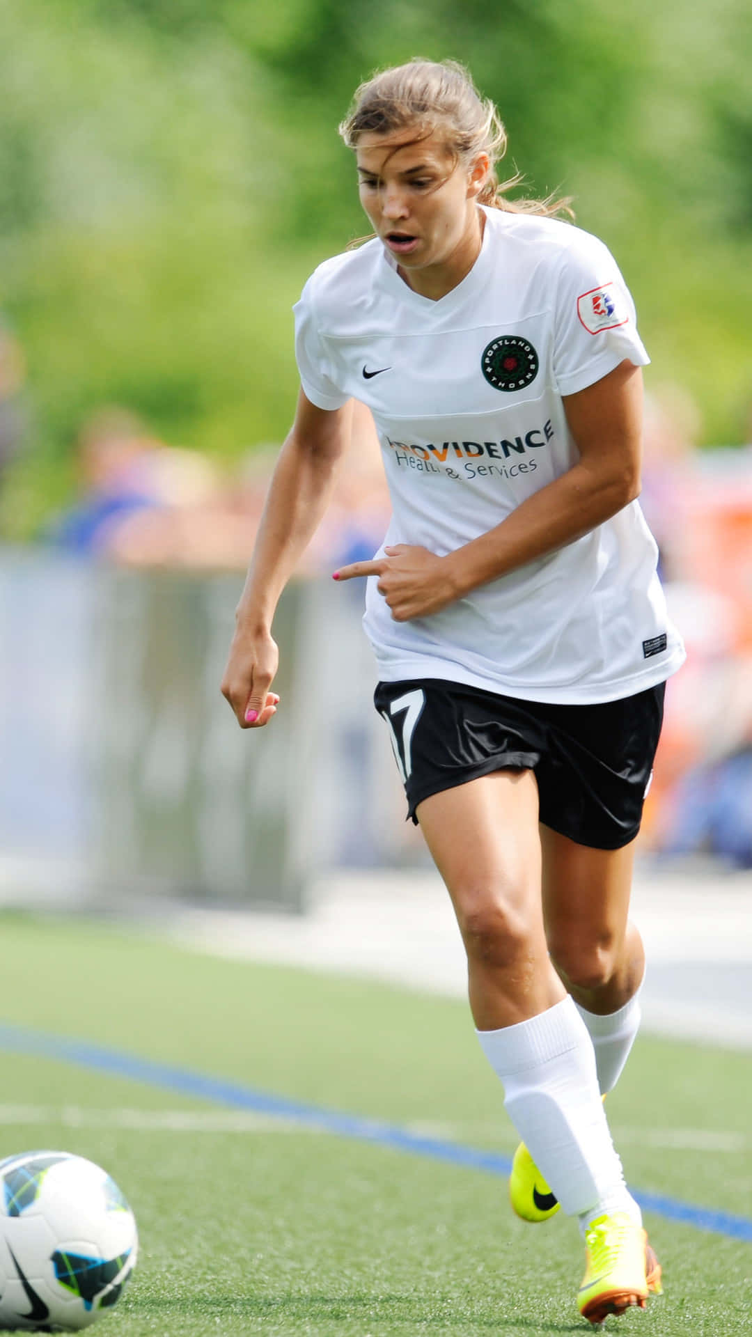 Tobin Heath, Showcasing Brilliance On The Field Wallpaper