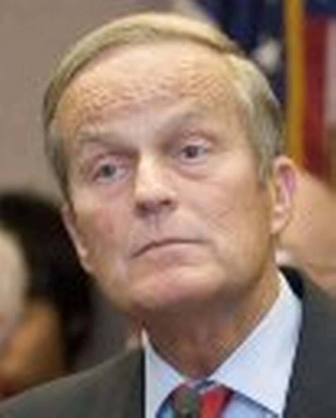 Thoughtful Todd Akin in Close-up View Wallpaper