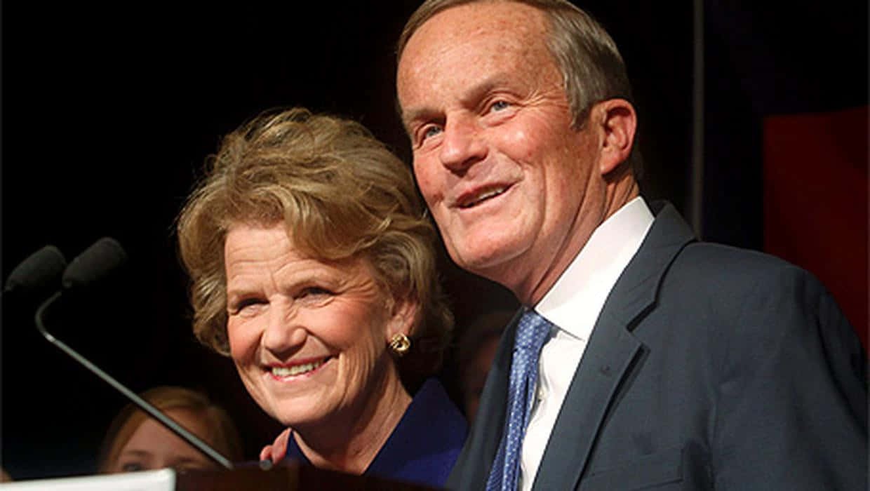 Todd Akin With Wife Wallpaper