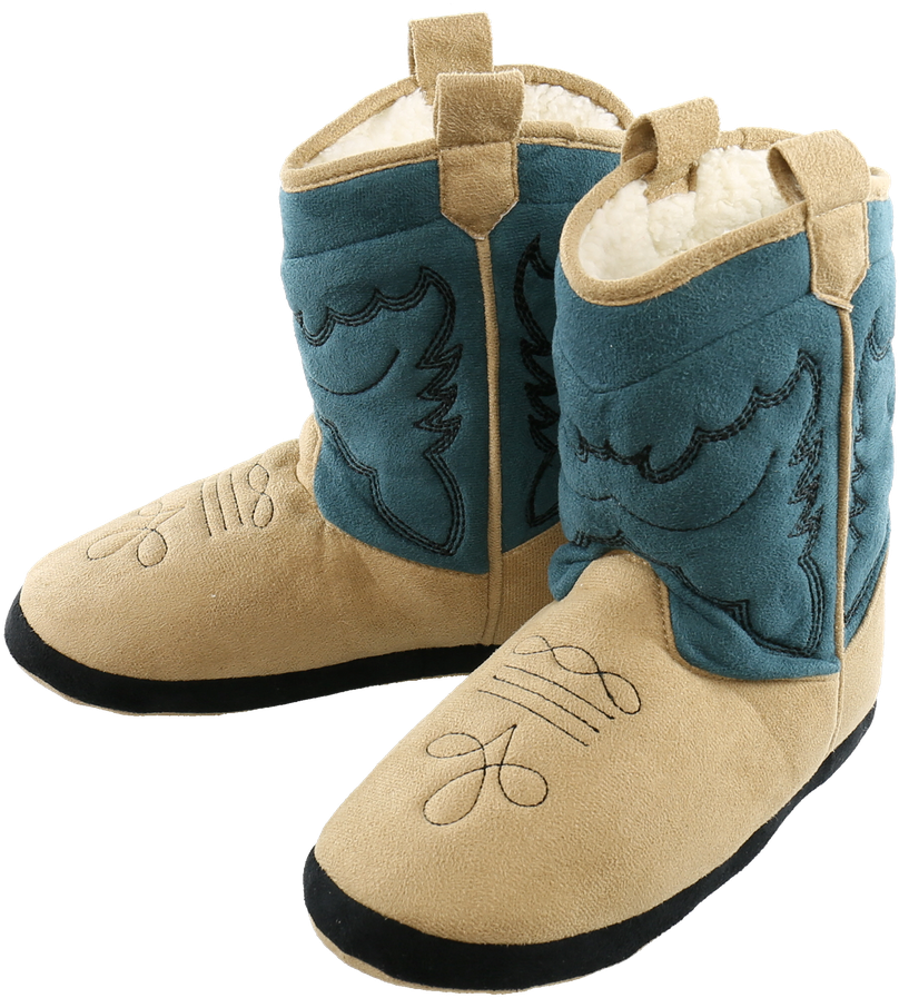 Toddler Cowboy Boots Plush Design PNG