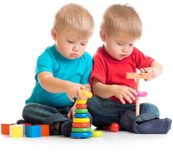 Toddlers Playing With Toys PNG