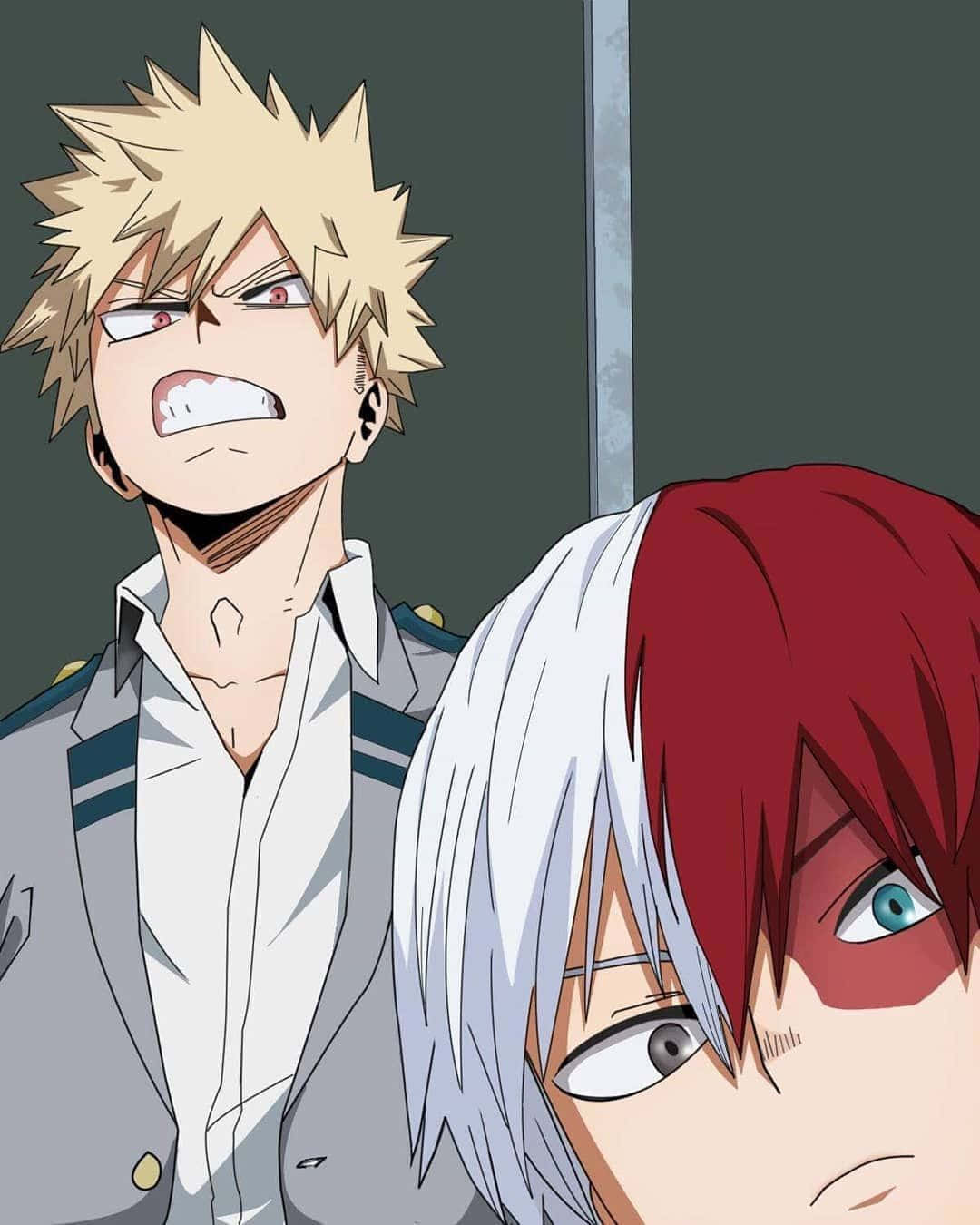 A young adult exploring the possibilities of Todobaku Wallpaper