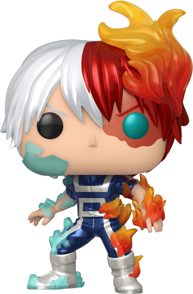 Todoroki Funko Pop Figure PNG