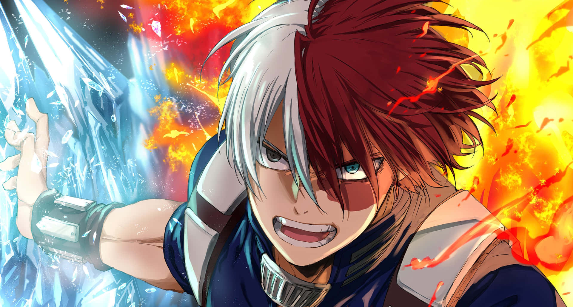 Live life with the fire of your passion - Todoroki