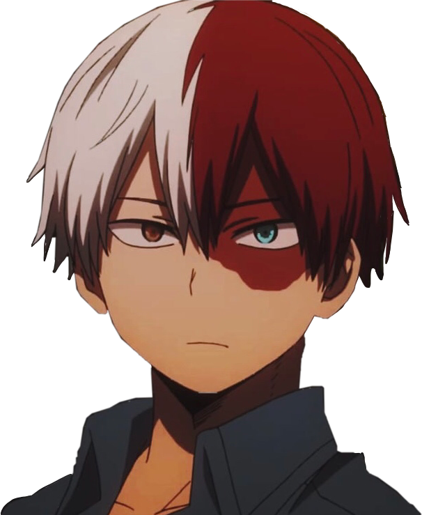 Download Todoroki Shoto Anime Portrait | Wallpapers.com