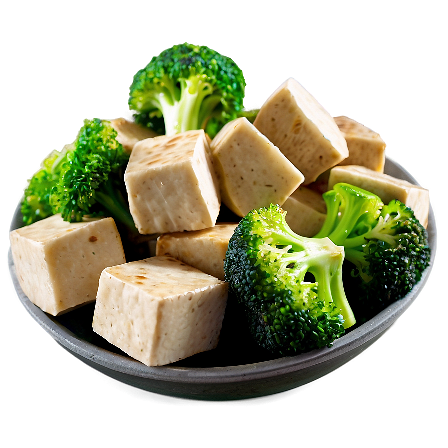 Tofu And Broccoli Stir-fry Png Bke66 PNG