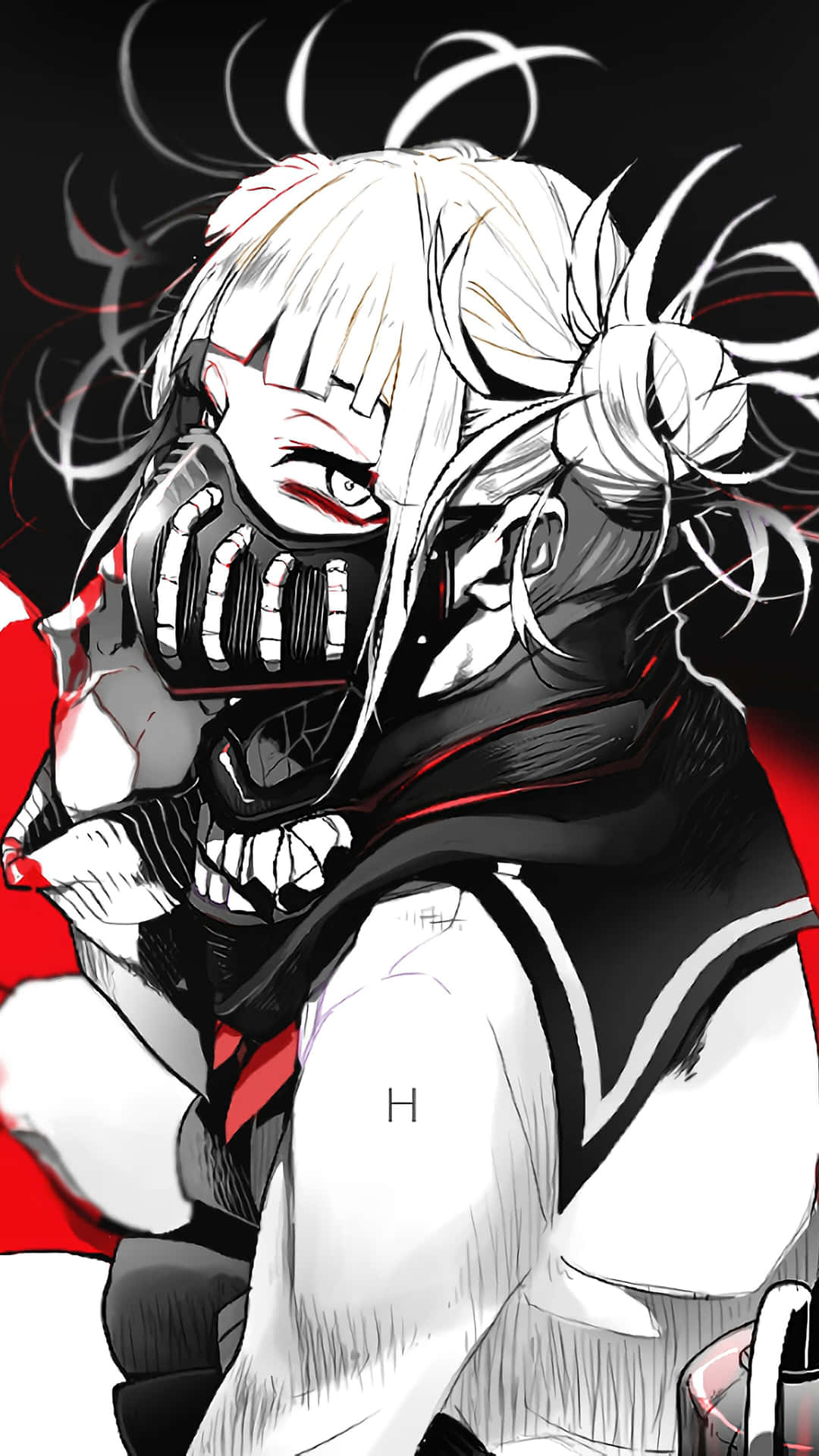 Toga from My Hero Academia seizes up in intense battle! Wallpaper