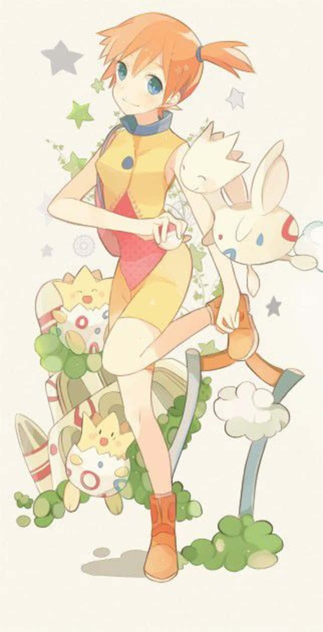 Togetic And Misty Wallpaper