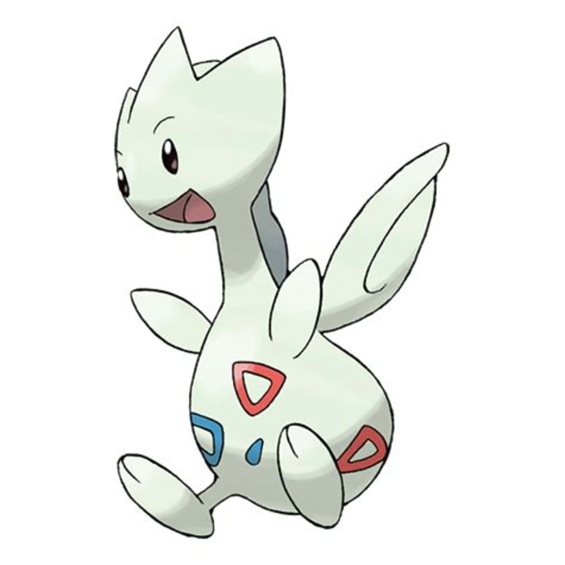 Togetic Wings Flapped Up Wallpaper