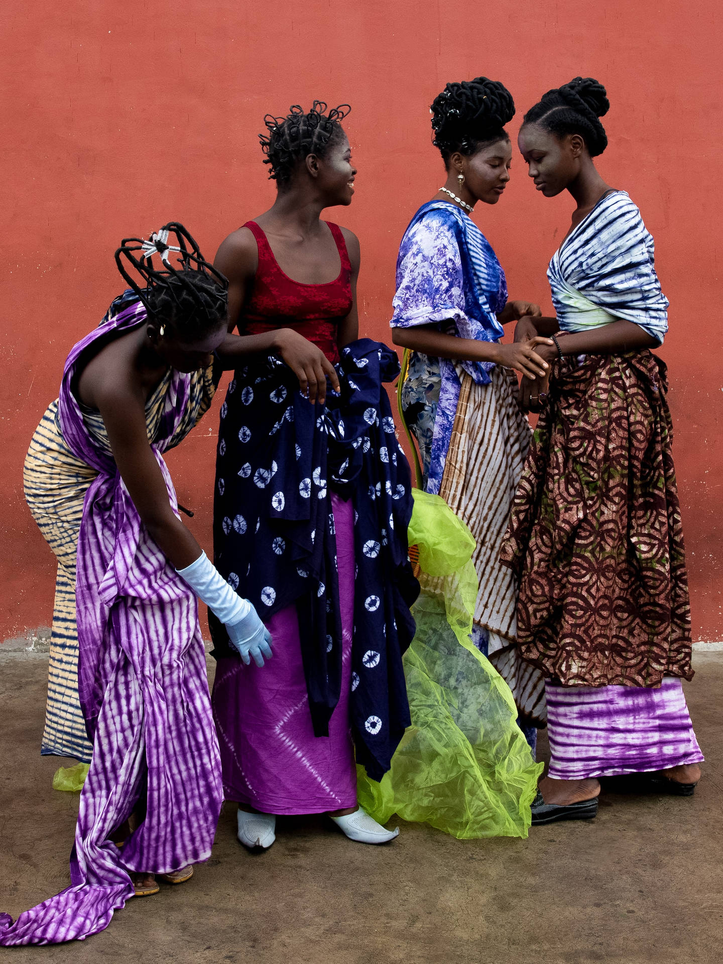Togo Traditional Clothes Wallpaper