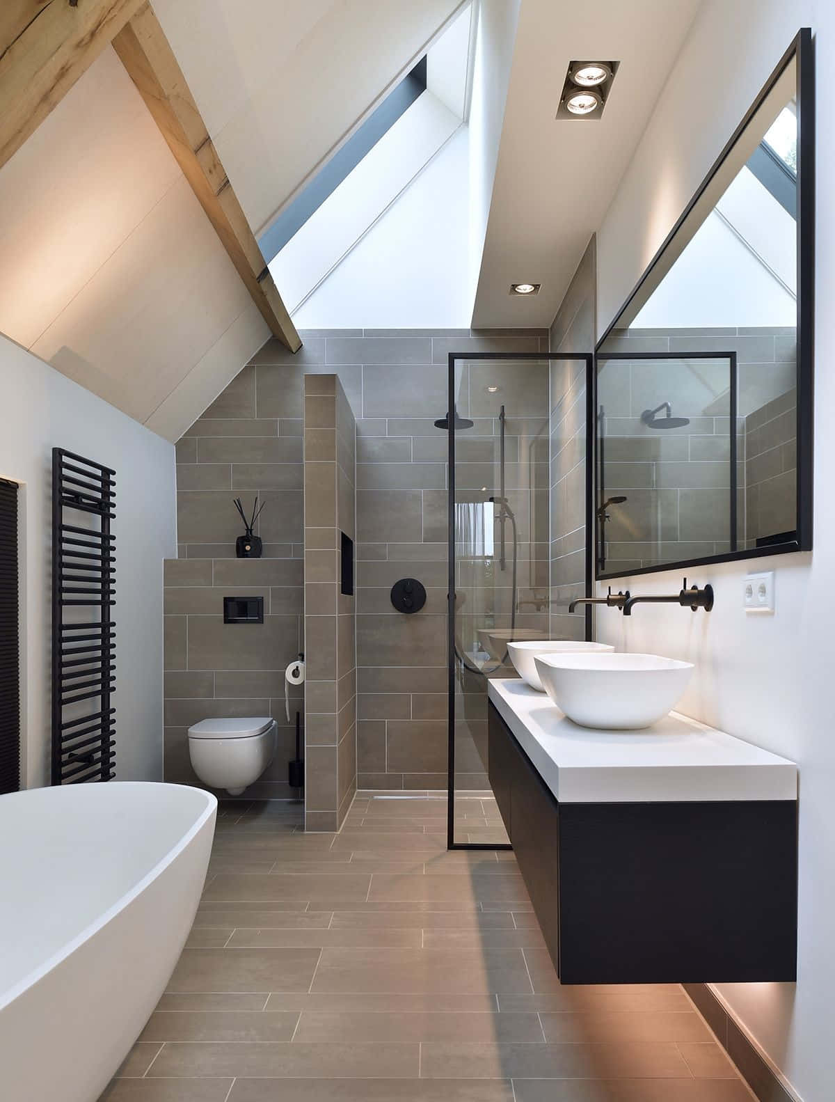 Modern and Stylish Toilet Interior