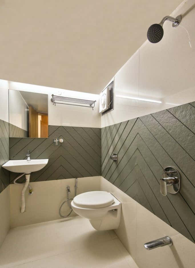 Modern White Ceramic Toilet in a Clean Bathroom