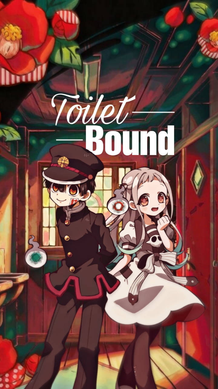 Toilet-bound Hanako-kun Red Poster Background