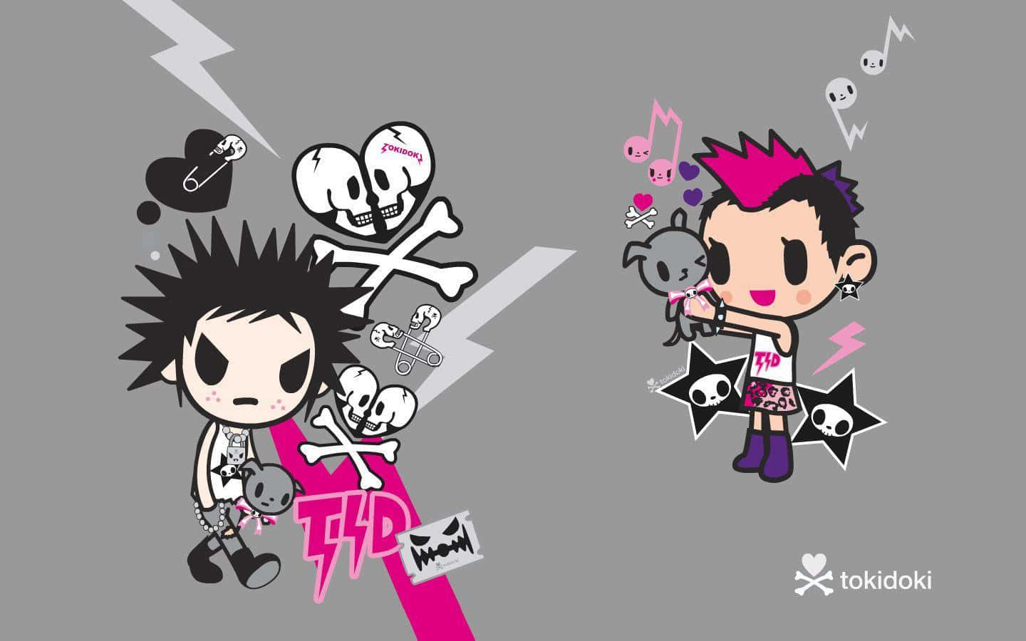"Cuteness Overload - Welcome to the Land of Tokidoki" Wallpaper