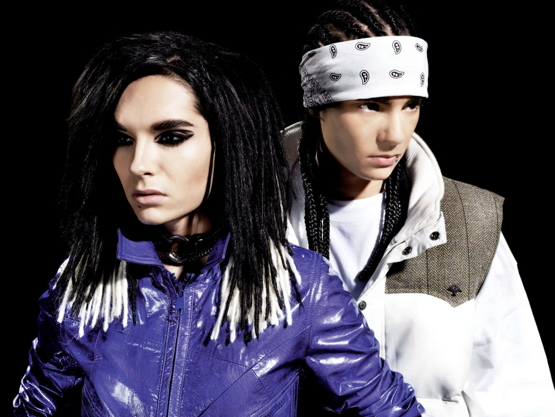 Tokio Hotel Band Members Portrait Wallpaper