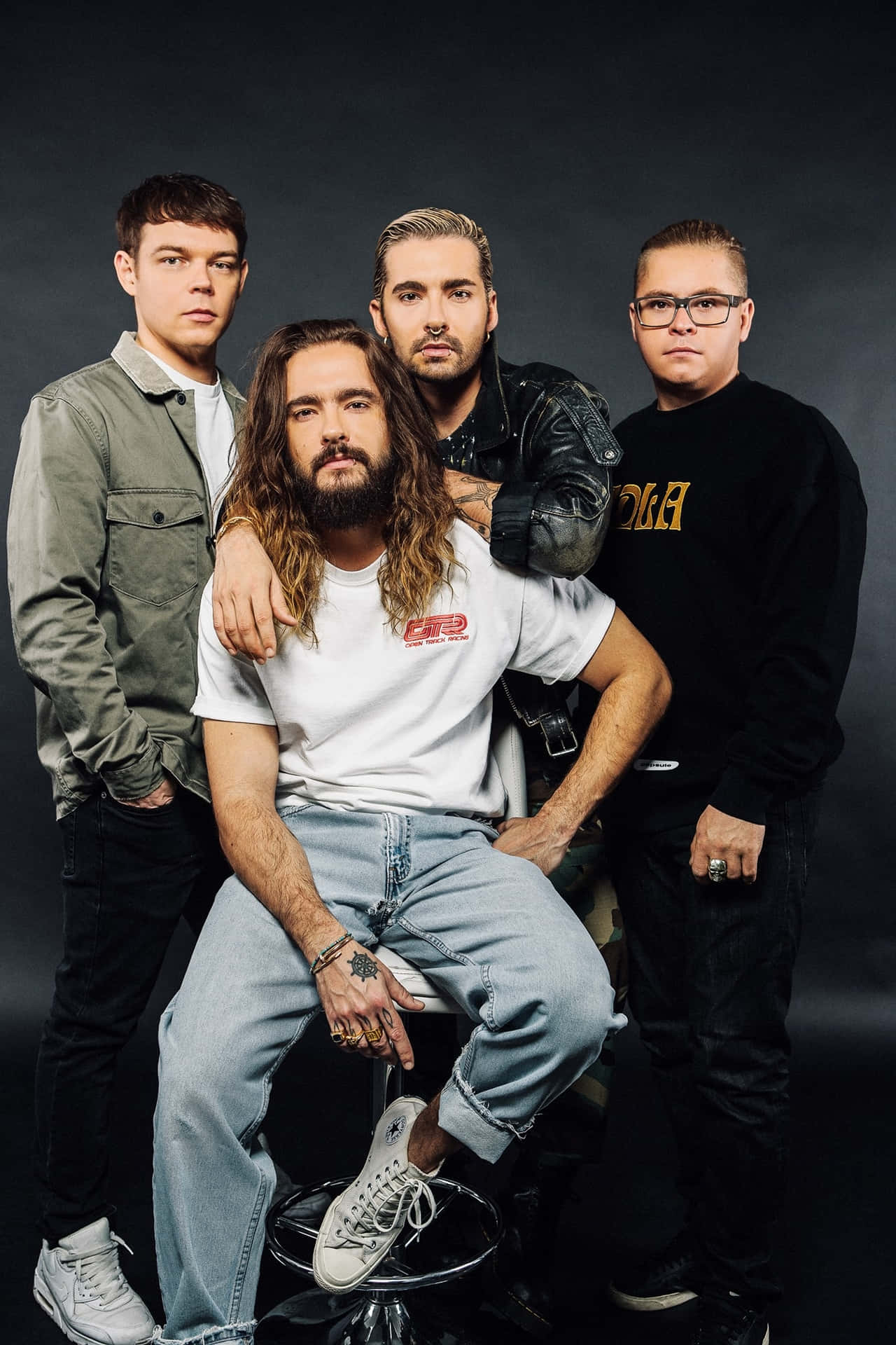 Tokio Hotel Band Portrait Wallpaper