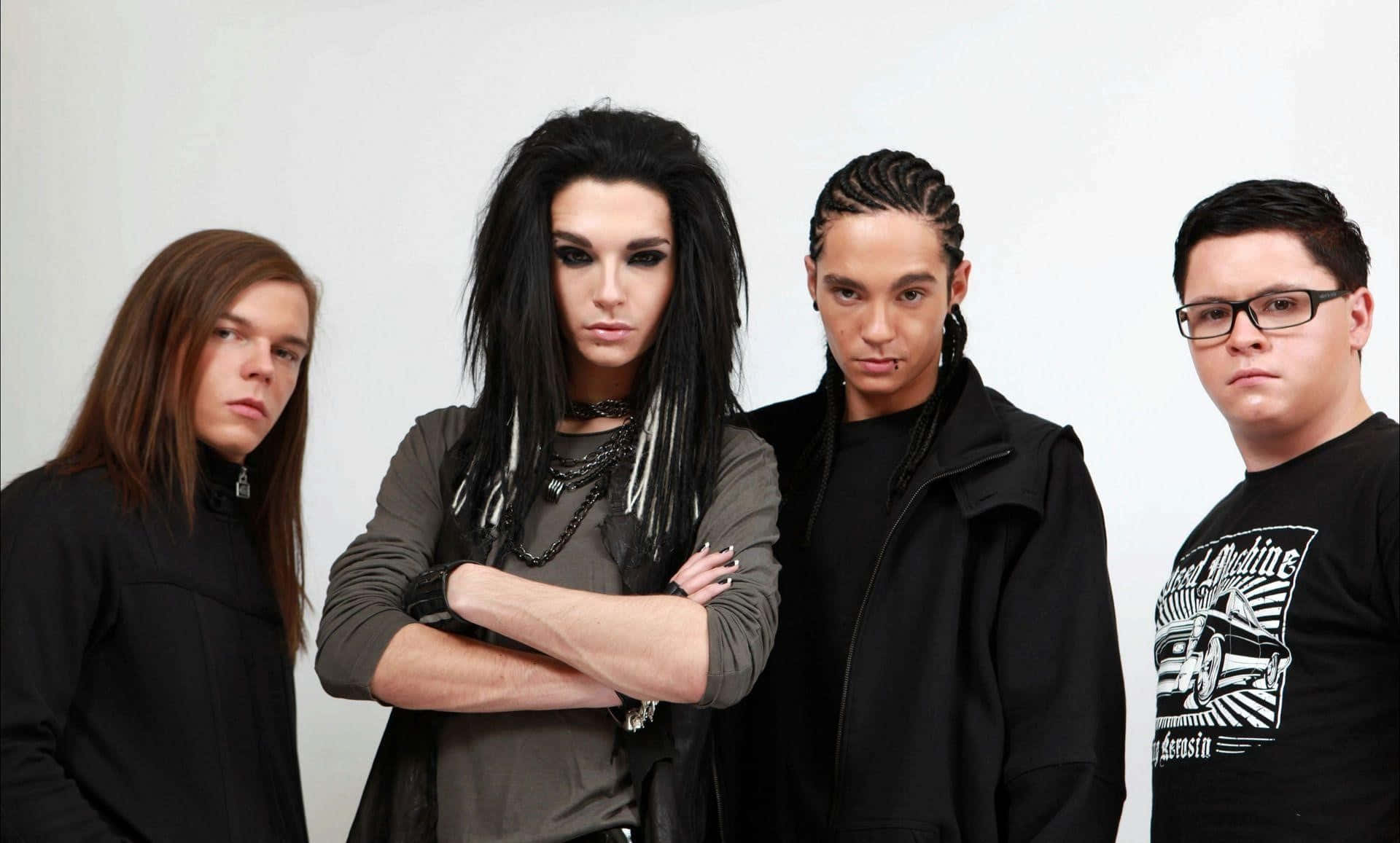 Tokio Hotel Band Portrait Wallpaper