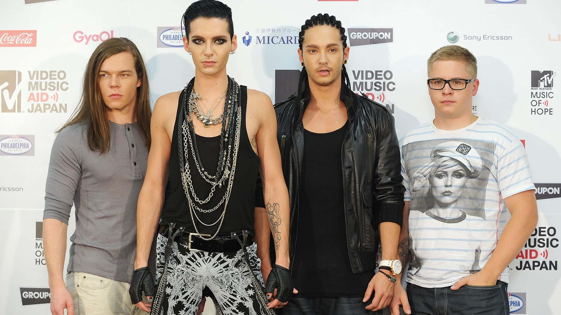 Tokio Hotel Red Carpet Appearance Wallpaper