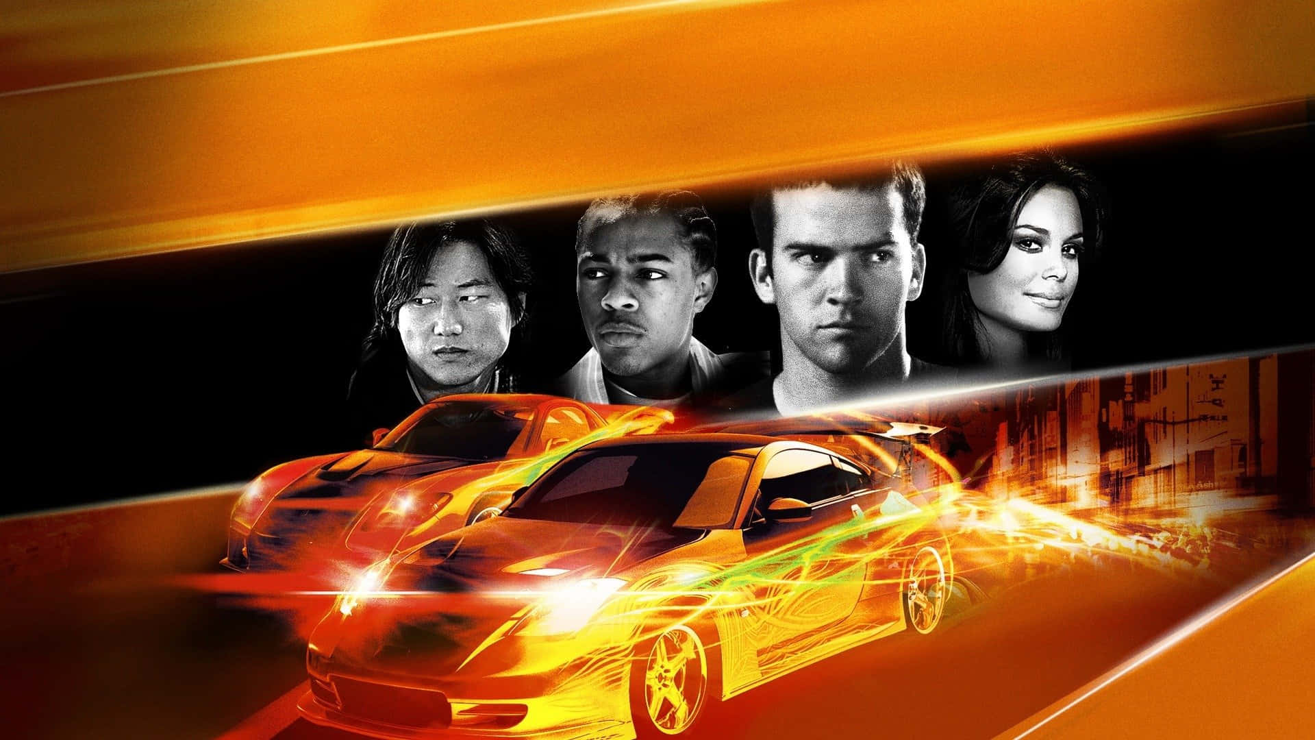 Tokyo Drift Movie Castand Cars Wallpaper