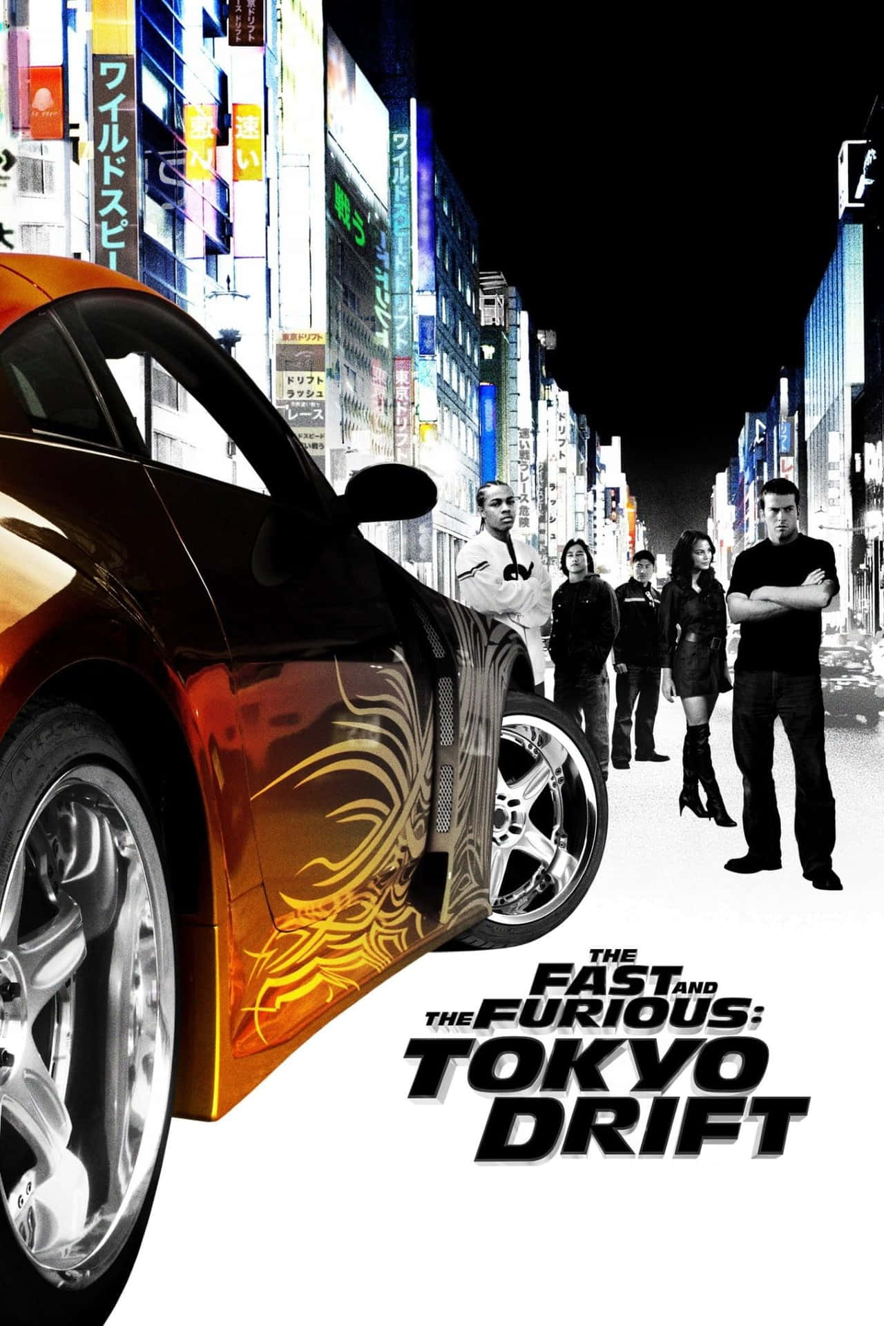 Tokyo Drift Movie Poster Wallpaper