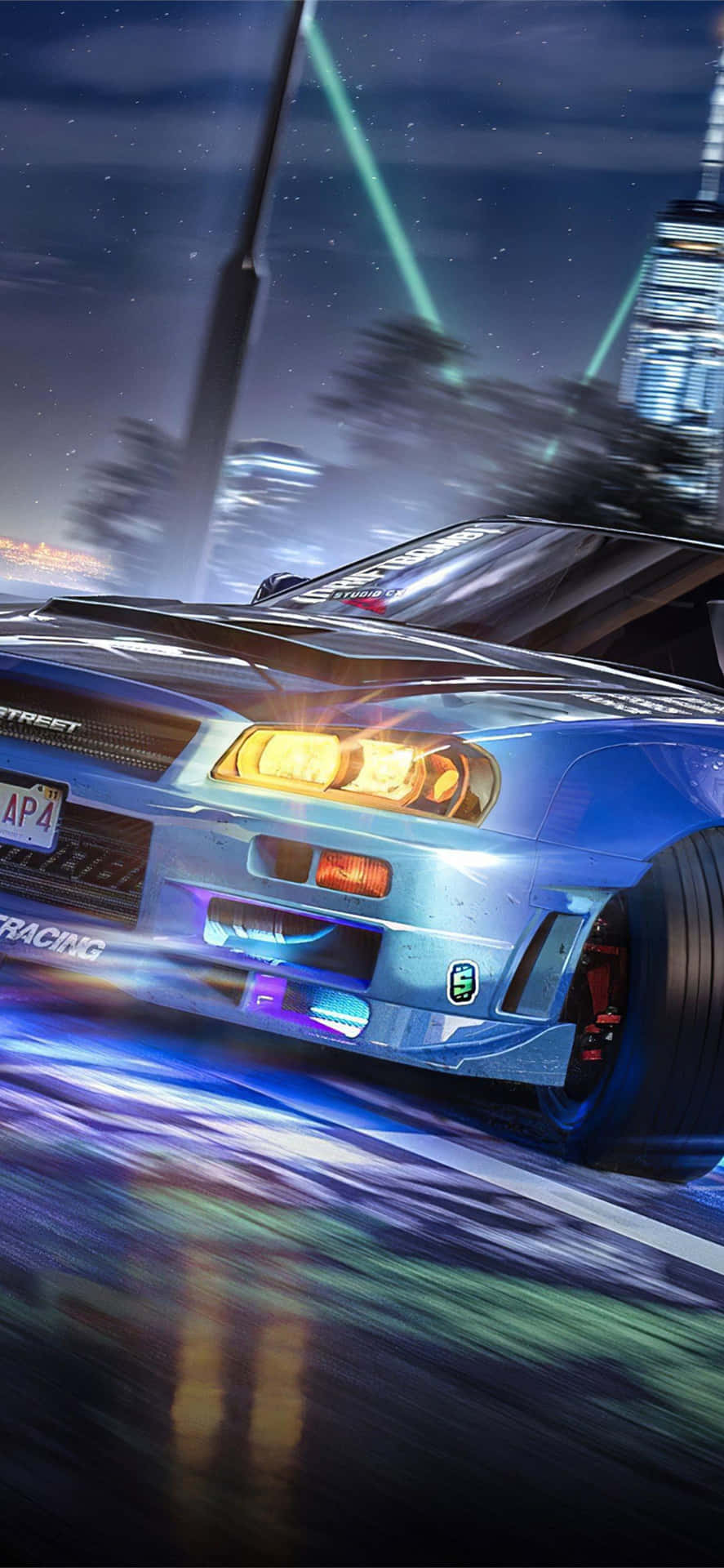 Tokyo Drift Night Race Wallpaper