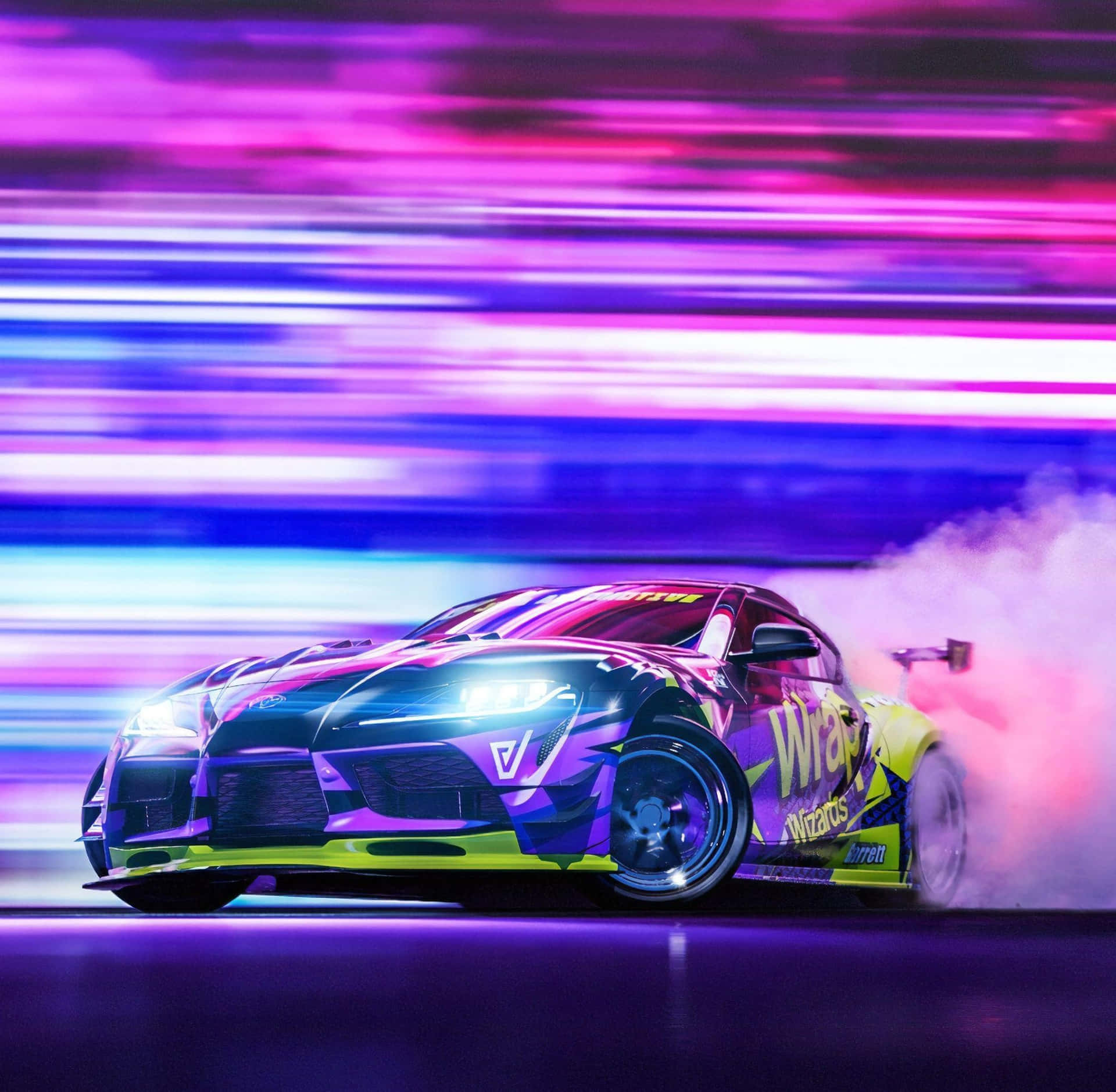 Tokyo Drift Style Racing Car Wallpaper