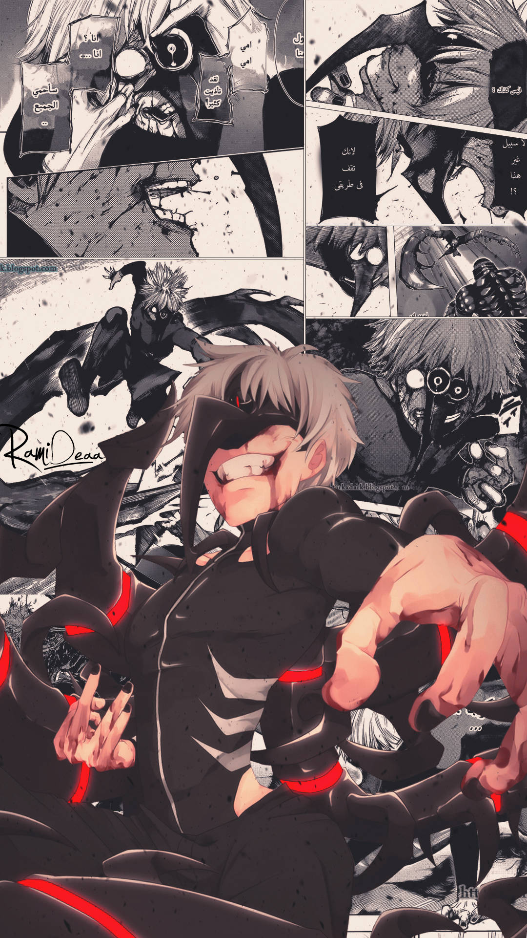 Life must go on, even in Tokyo Ghoul Aesthetic Wallpaper