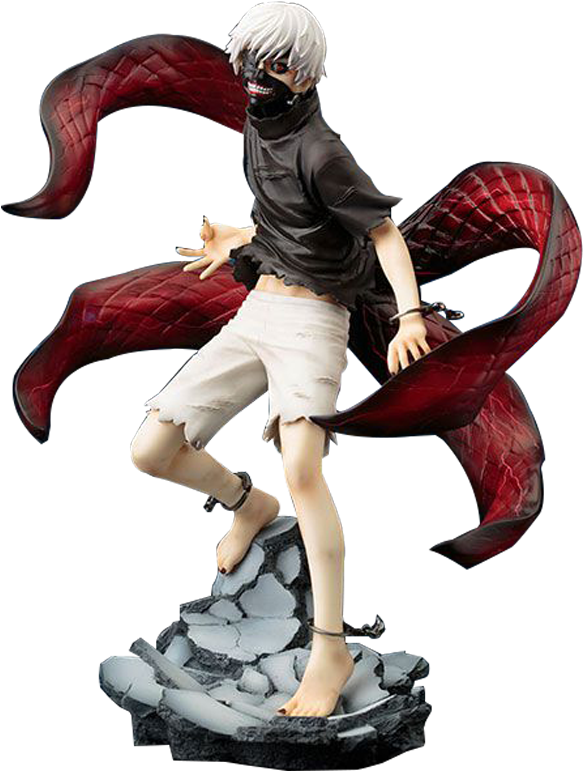 Tokyo Ghoul Anime Figure Action Pose PNG