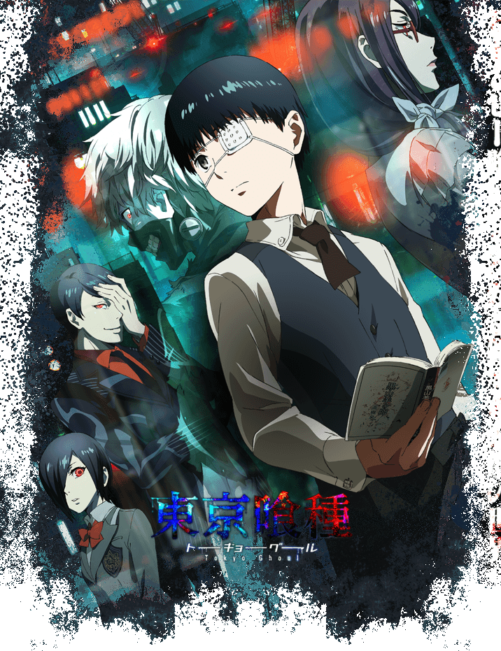 Tokyo Ghoul Anime Poster PNG