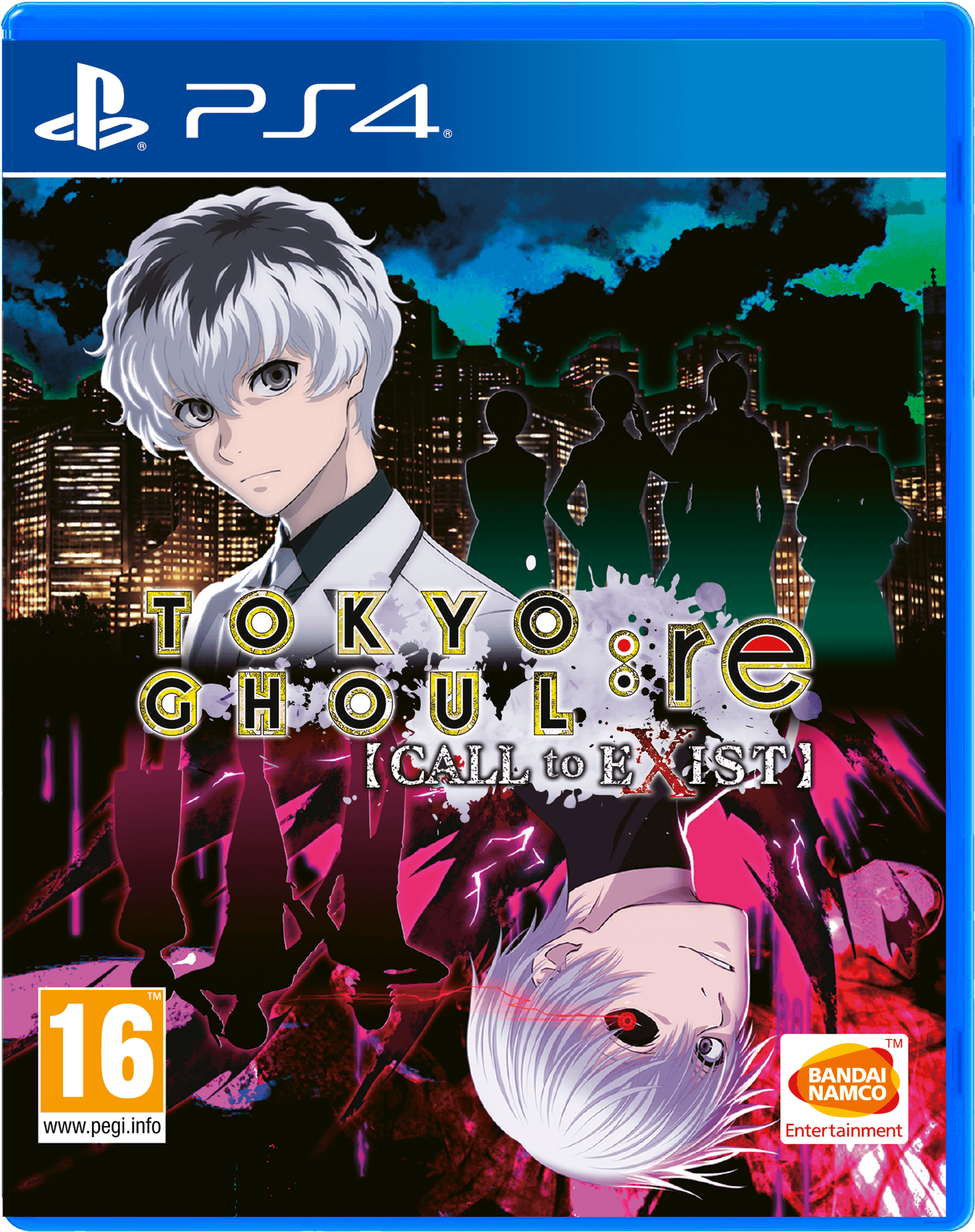 Tokyo Ghoul Callto Exist P S4 Cover Art PNG