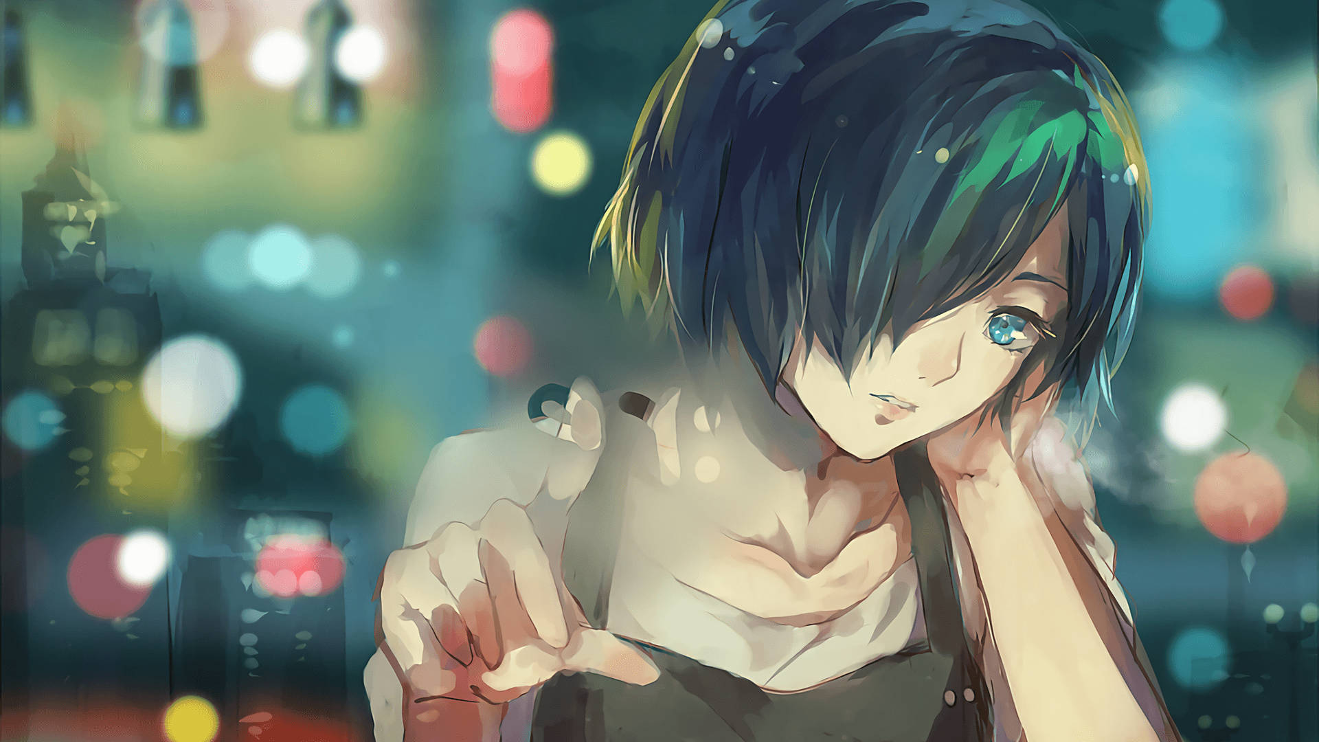 Tokyo Ghoul Characters Touka Smiley Wallpaper