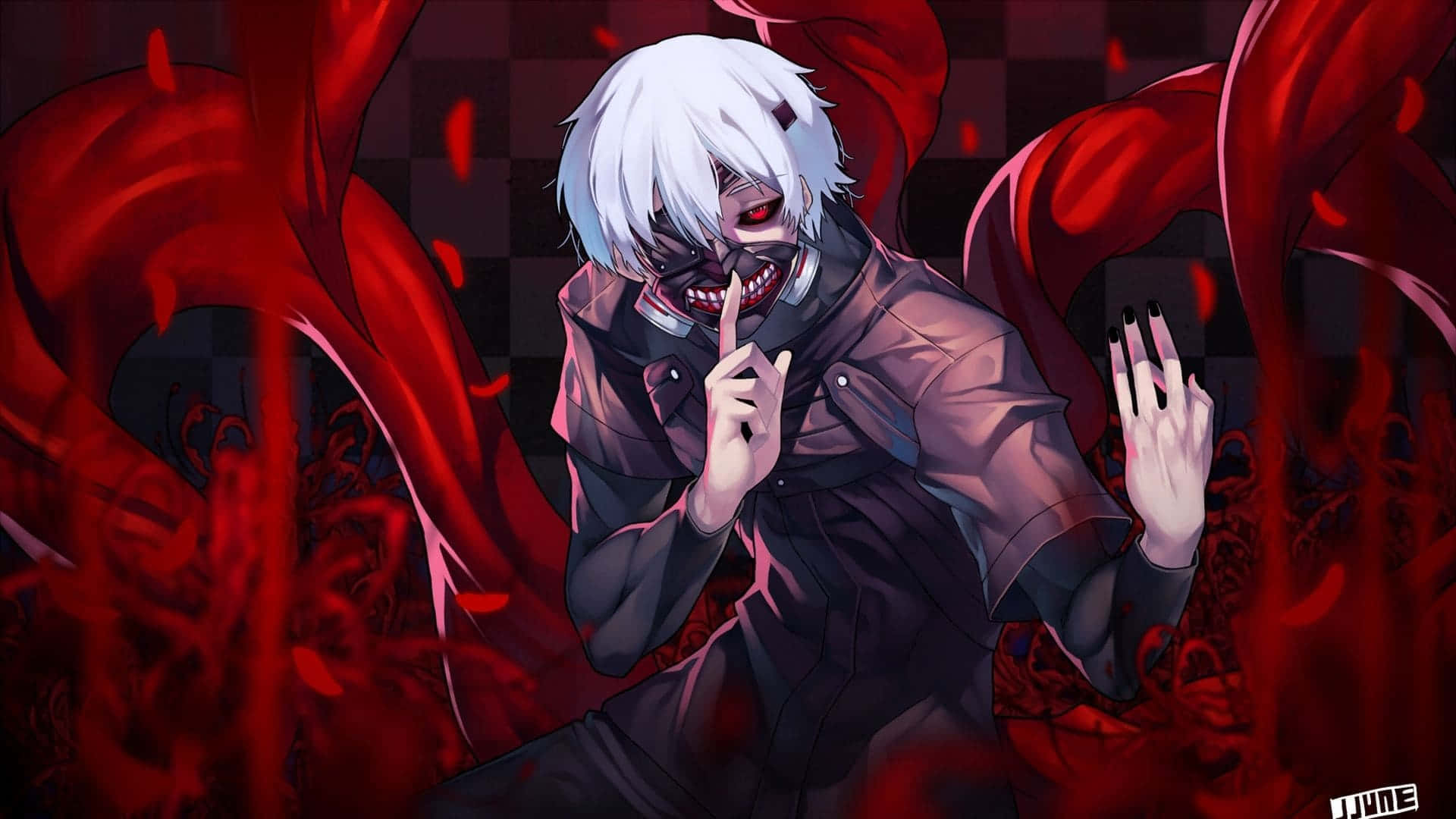 Take a tour of Tokyo Ghoul's dark and mysterious world. Wallpaper