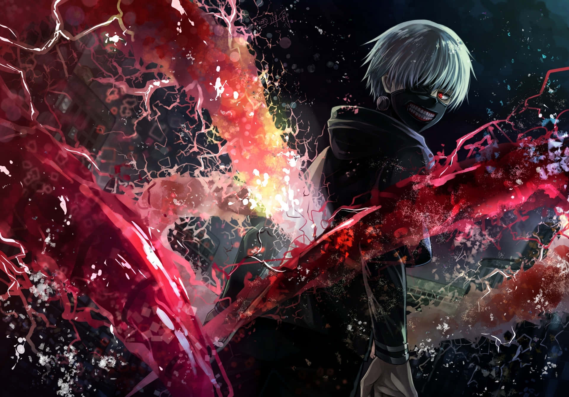 Explore The Dark And Mysterious Souls Of Tokyo Ghoul. Wallpaper
