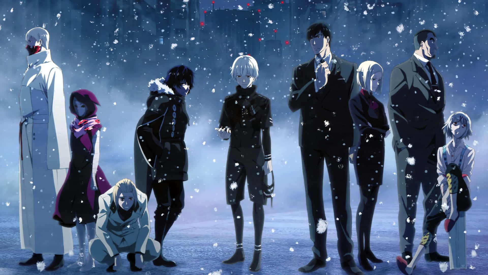 Tokyo Ghoul - Enter A Dark And Fascinating World Wallpaper