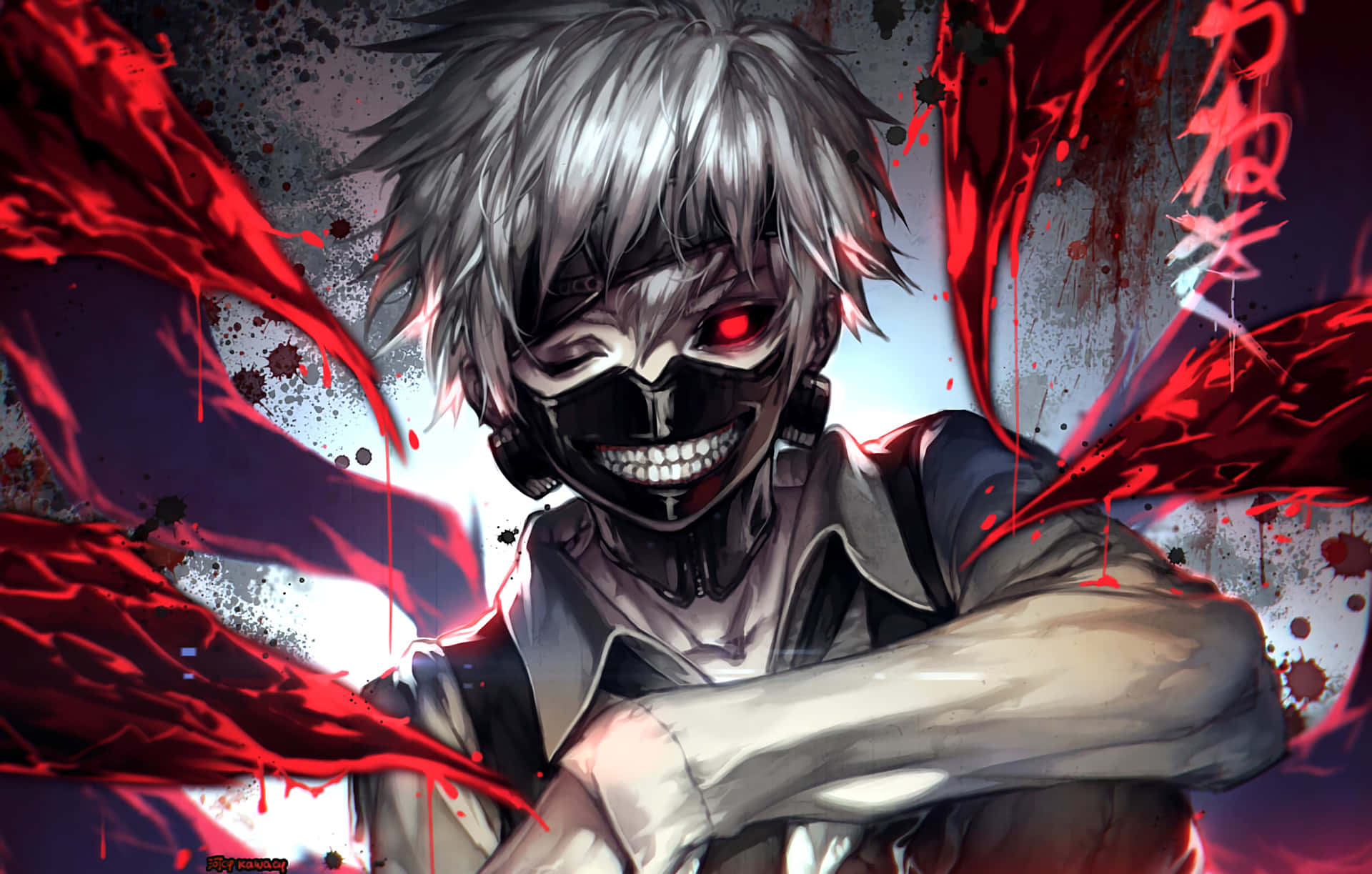 Ken Kaneki, the main protagonist of Tokyo Ghoul