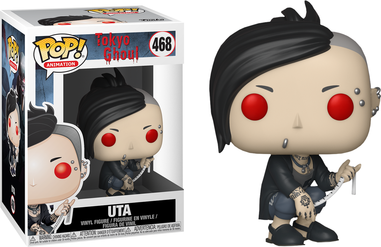 Tokyo Ghoul U T A Pop Vinyl Figure468 PNG