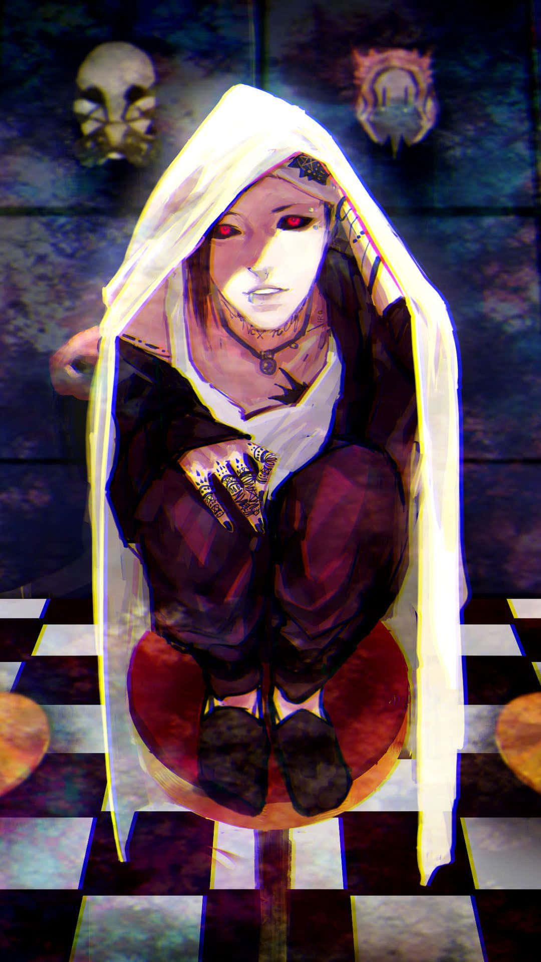 Uta from Tokyo Ghoul - An Enigmatic Mask Maker Wallpaper